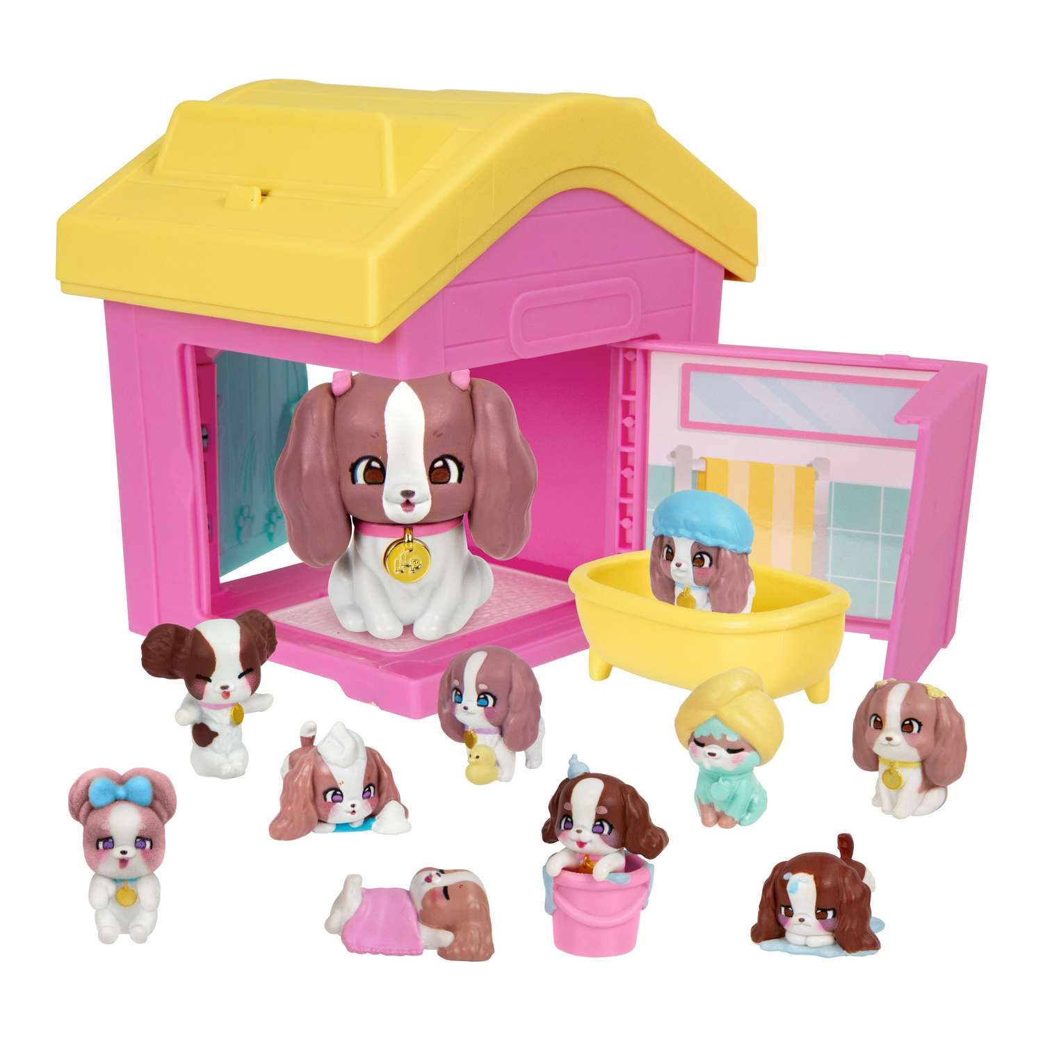 Игровой набор Moose cемья собачек в домике - фото 5