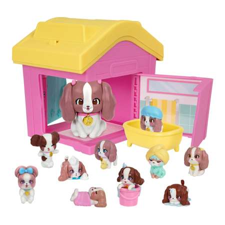 Игровой набор Moose cемья собачек в домике