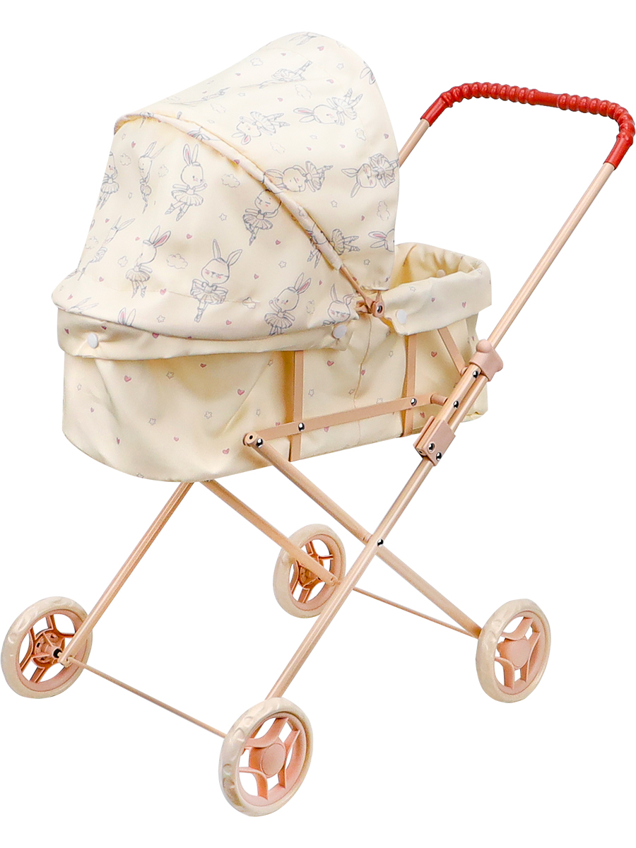 Коляска 2 в 1, коляска-люлька для кукол MELOBO 9308-NF - фото 11