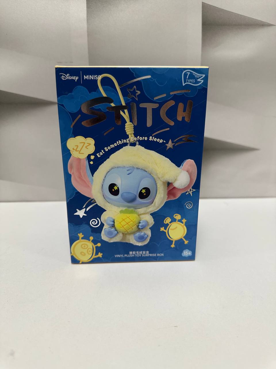 Брелок MINISO Stitch Eat Before Sleep - фото 8
