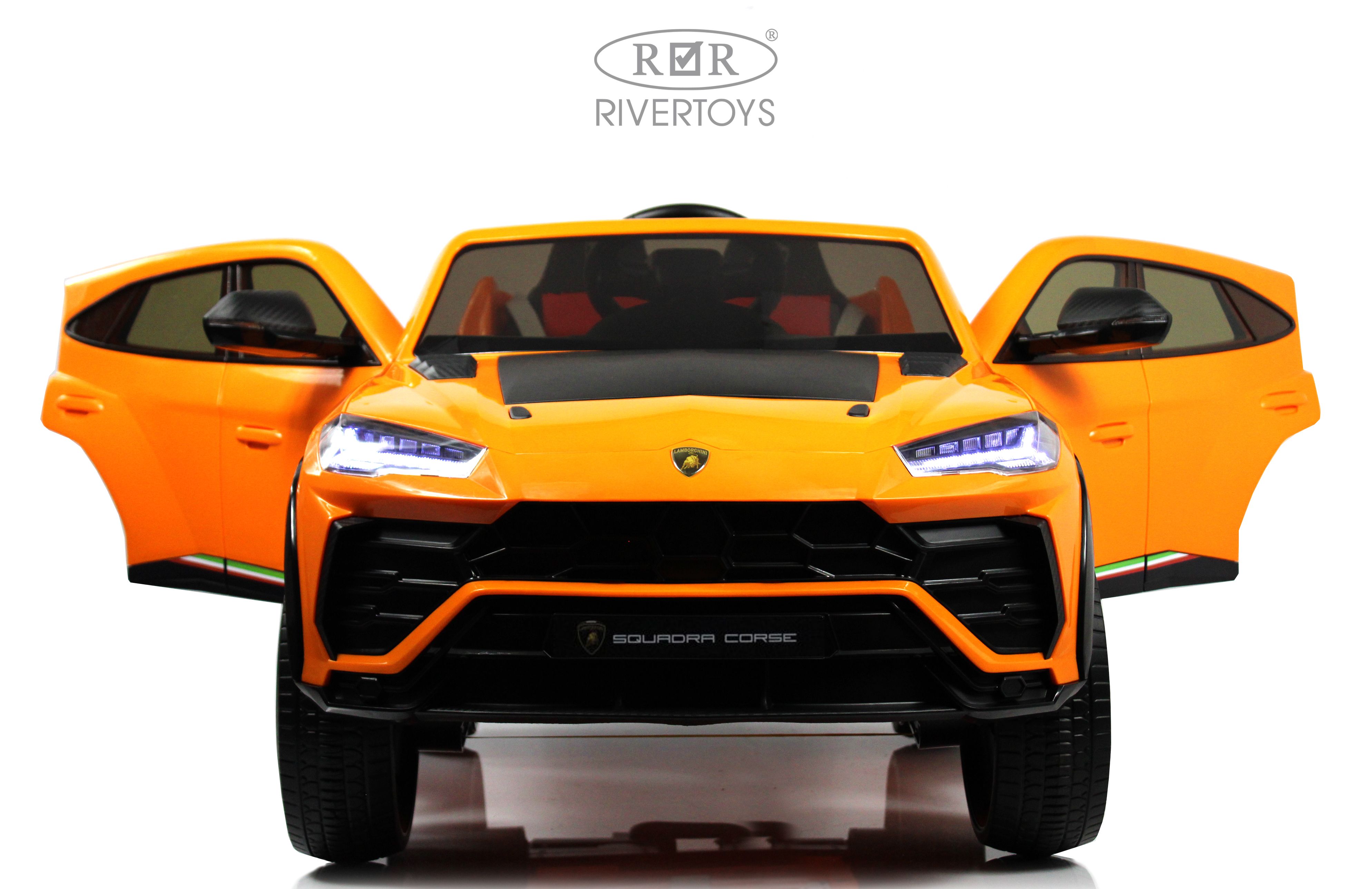 Электромобиль RIVERTOYS E777EE-ORANGE С пультом ДУ - фото 23