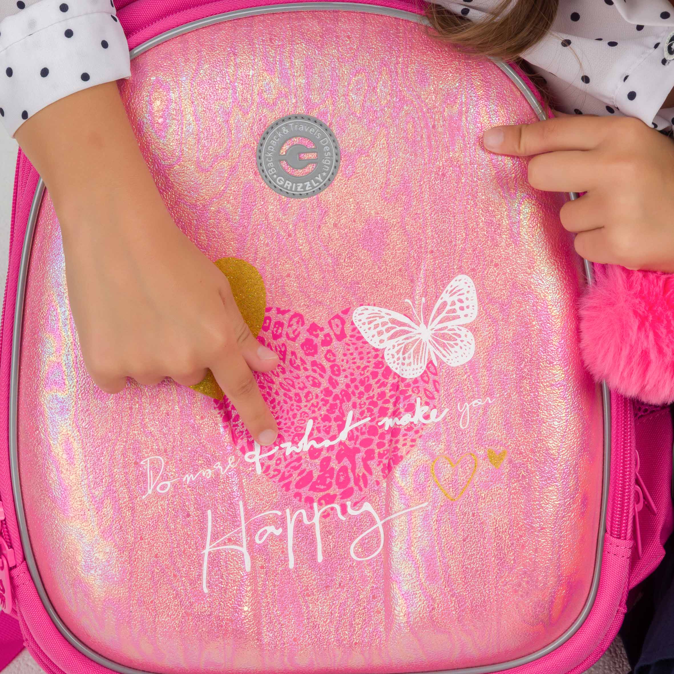 Ранец Grizzly Блестки - фото 7