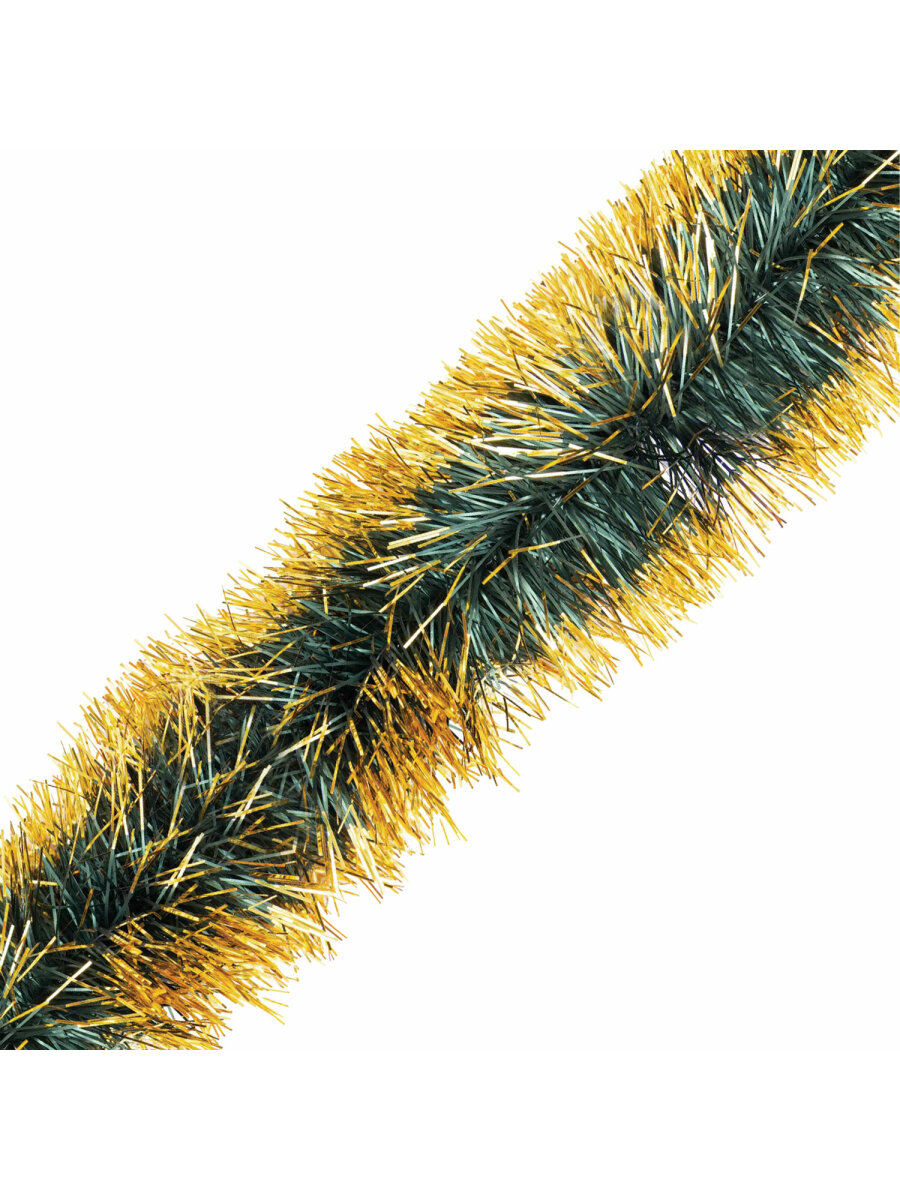 Мишура новогодняя Золотая сказка украшение декор для елки набор 3 шт 100мм х 2м - фото 6