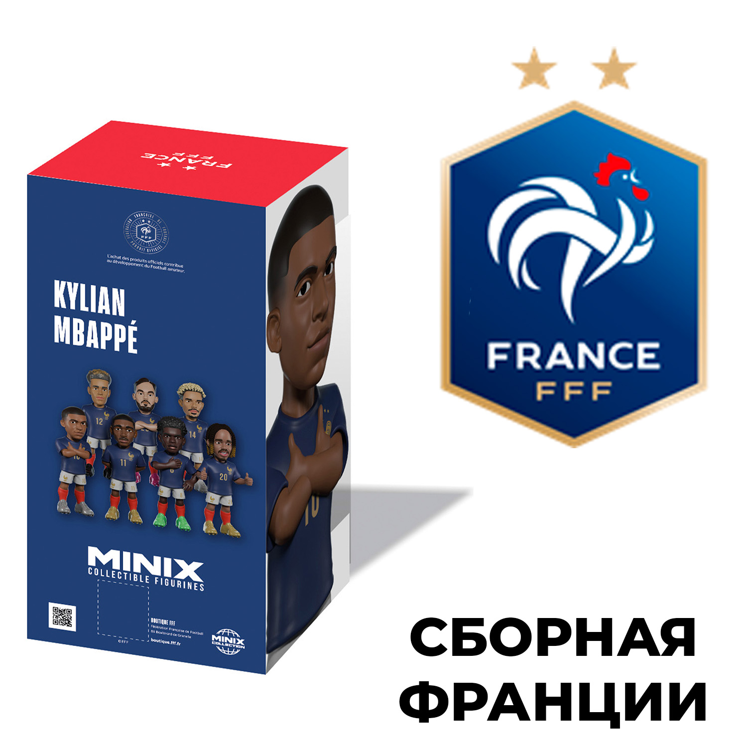 Фигурка MINIX Килиан Мбаппе - фото 8