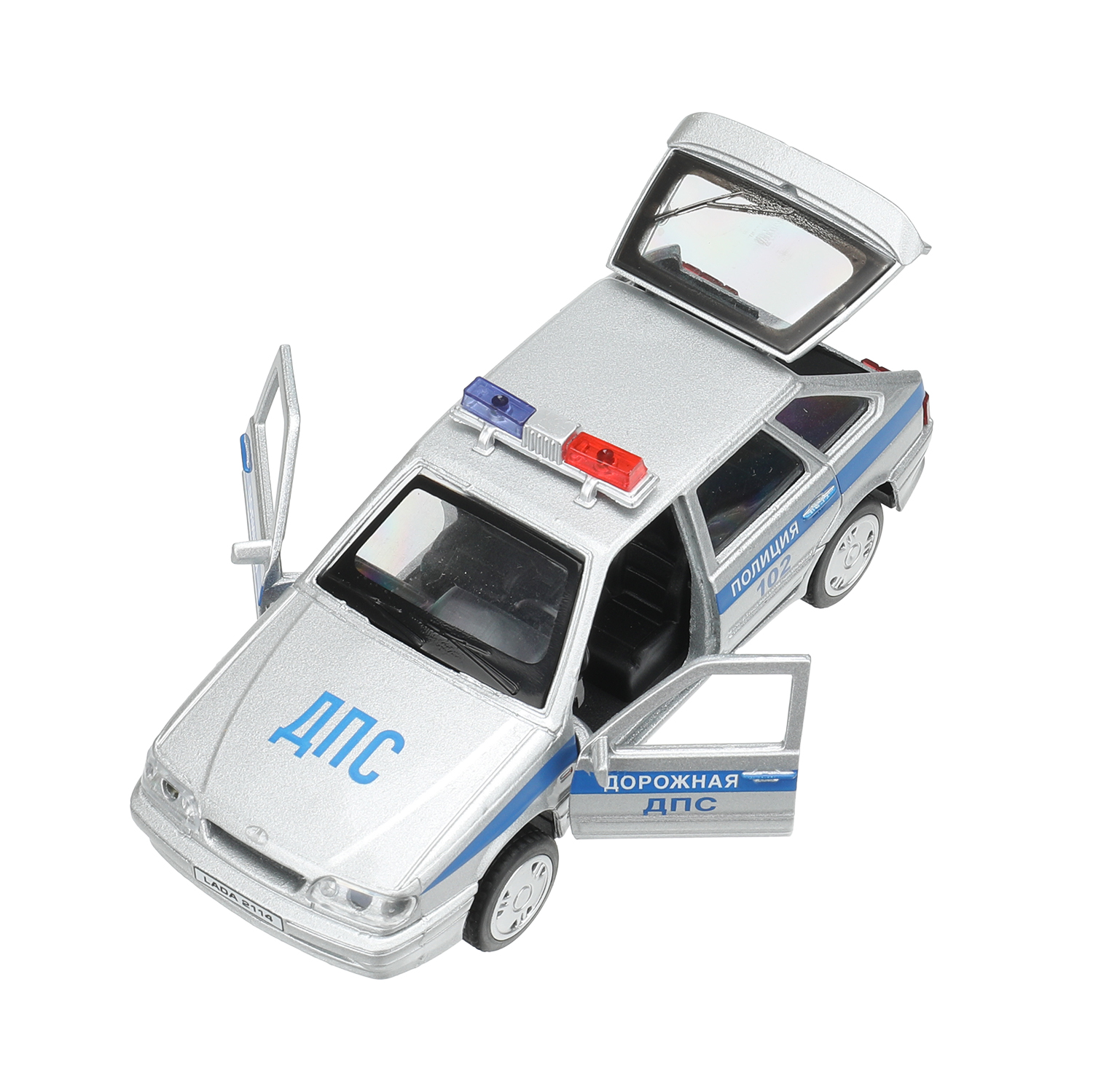 Полицейская машина Технопарк LADA 2114 393508 - фото 7
