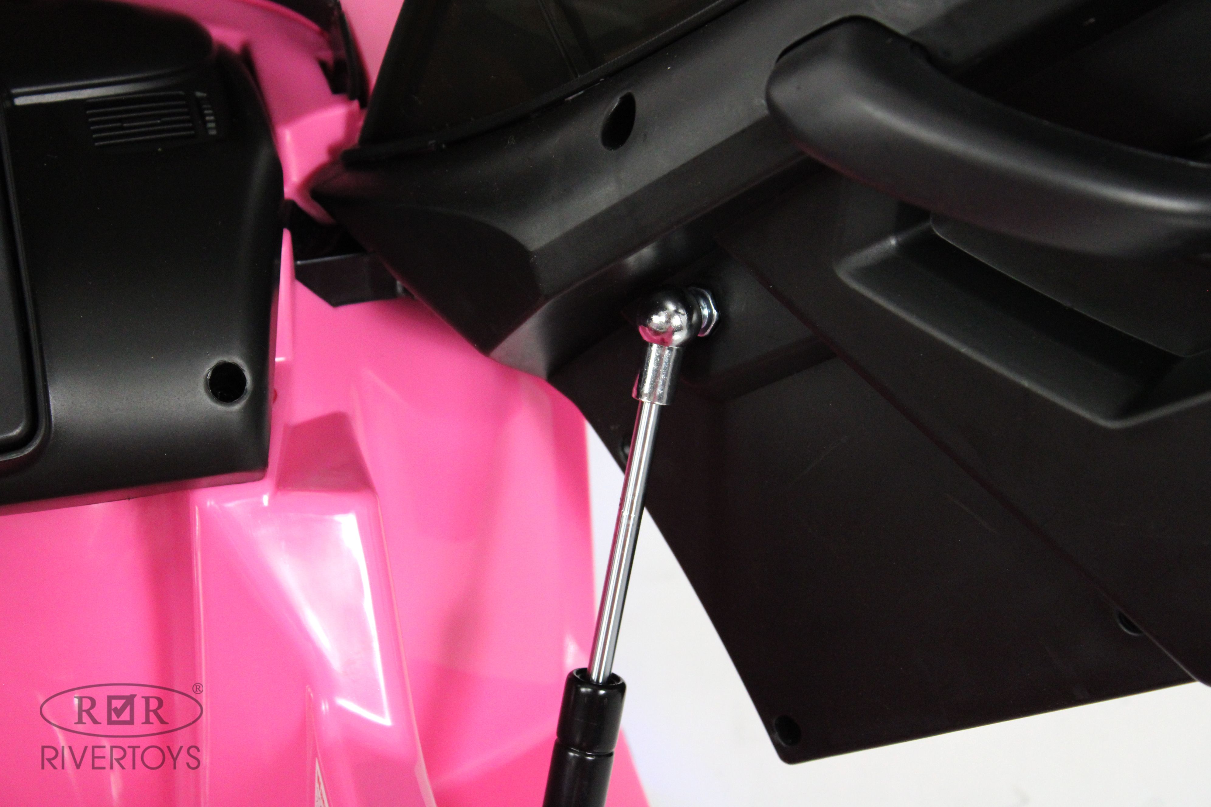 Электромобиль RIVERTOYS A111MP-PINK С пультом ДУ - фото 18