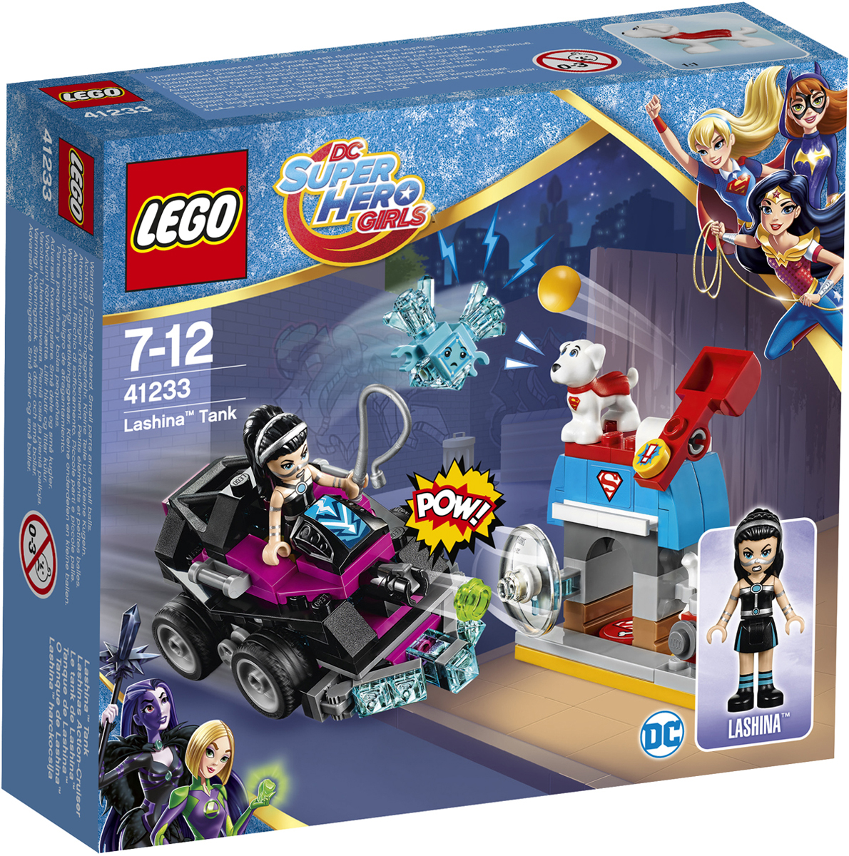 Конструктор LEGO DC Super Heroes Girls Танк Лашины 145 дет. - фото 1