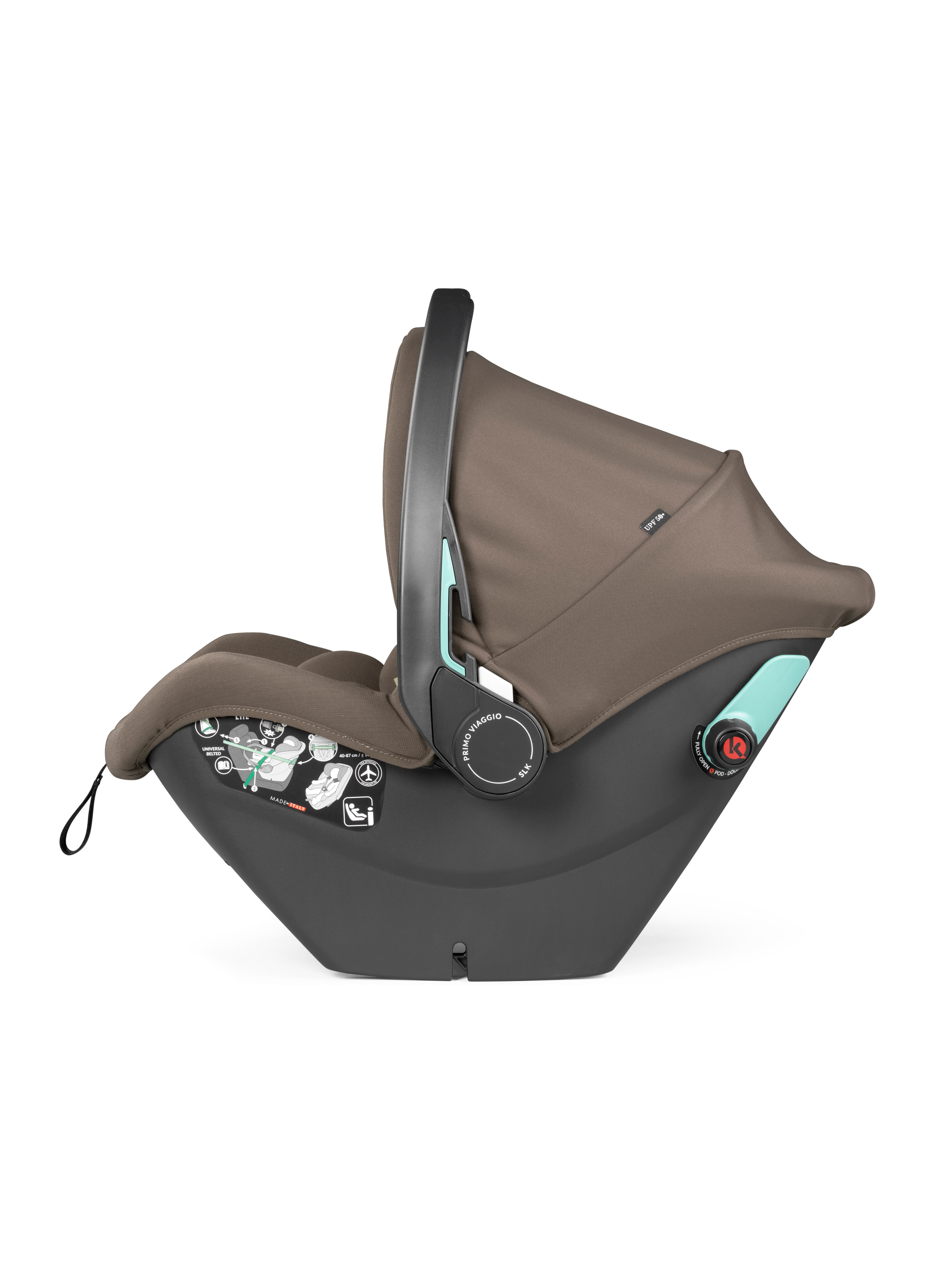 Автокресло Peg-Perego Lounge 0 (0 -13 кг) бежевый - фото 4