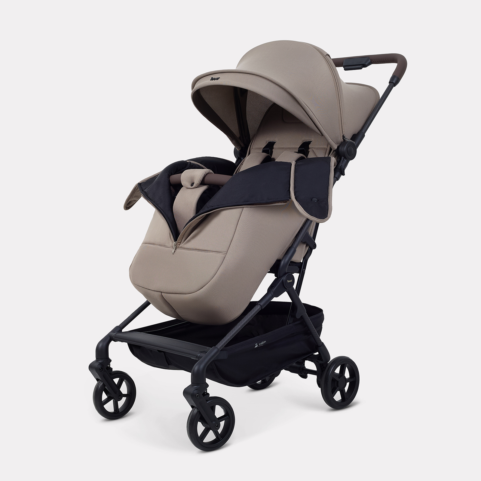 Коляска прогулочная Rant Avion Carbon коричневый - фото 5