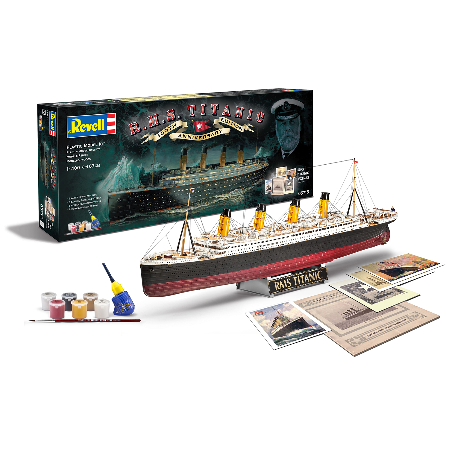 Сборная модель Revell 100-летняя годовщина Титаника 05715 - фото 1