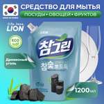 Средство для мытья посуды Lion Chamgreen Древесный уголь 1200 мл