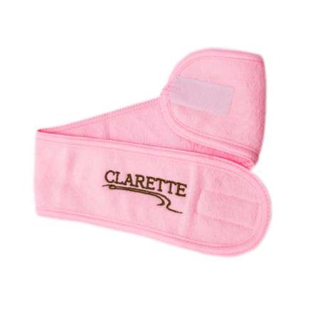 Повязка для волос Clarette косметическая на липучке