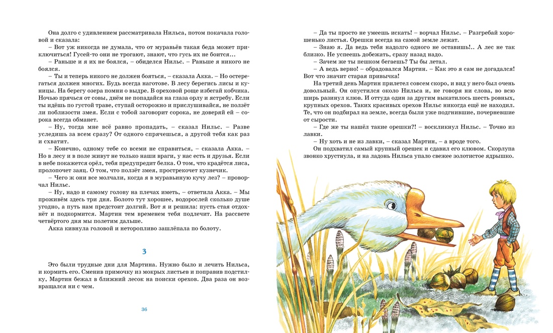 Книга Махаон Лагерлёф С Чудесное путешествие Нильса с дикими гусями Классная классика - фото 9