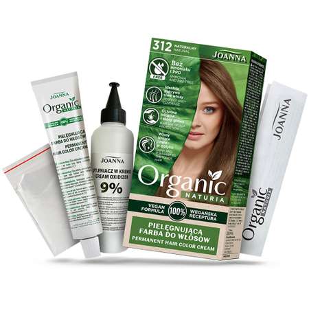 Краска для волос JOANNA Organic naturia (тон 312) натуральный