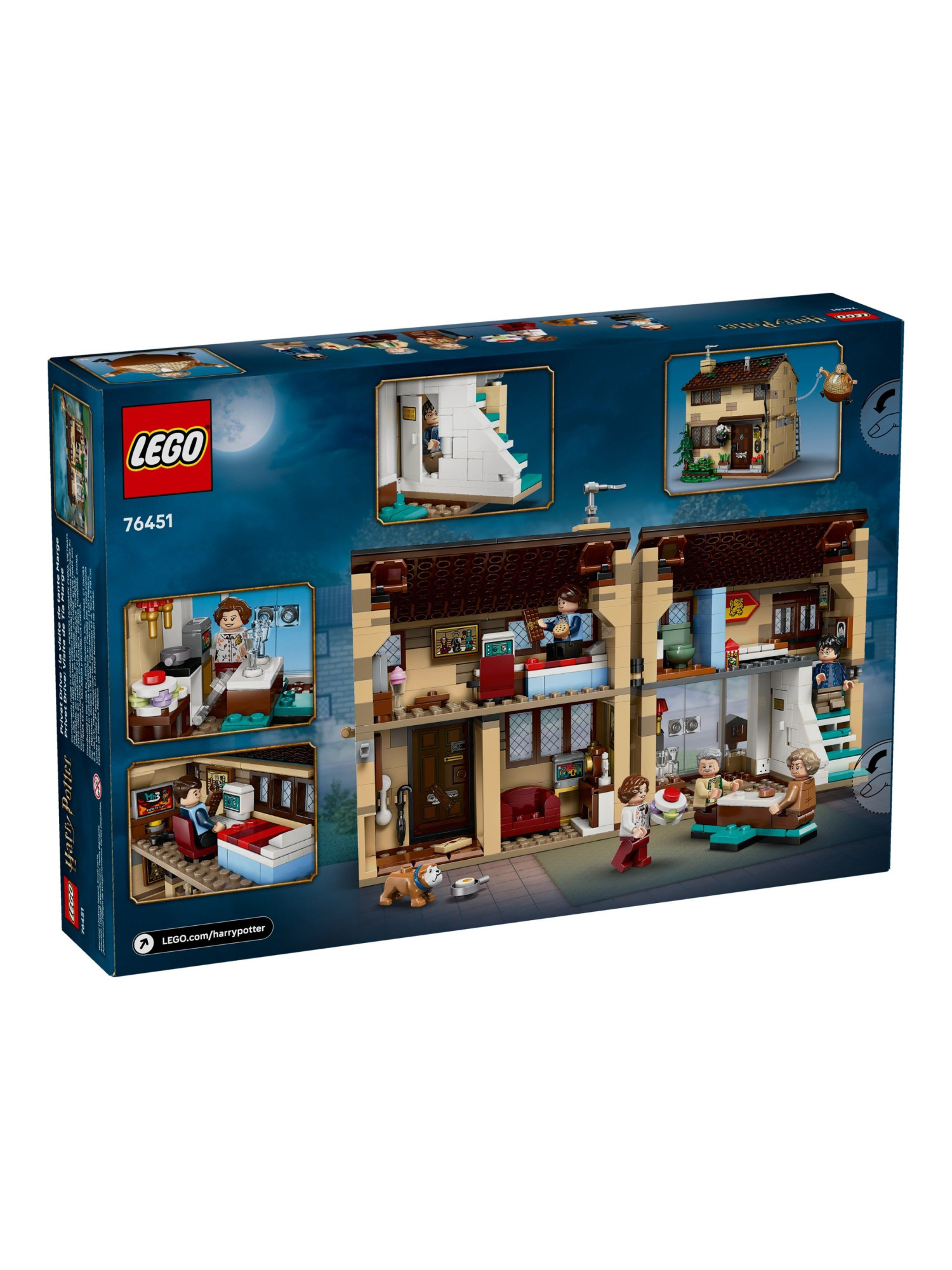 Конструктор LEGO Harry Potter Тисовая улица 639 дет. - фото 4