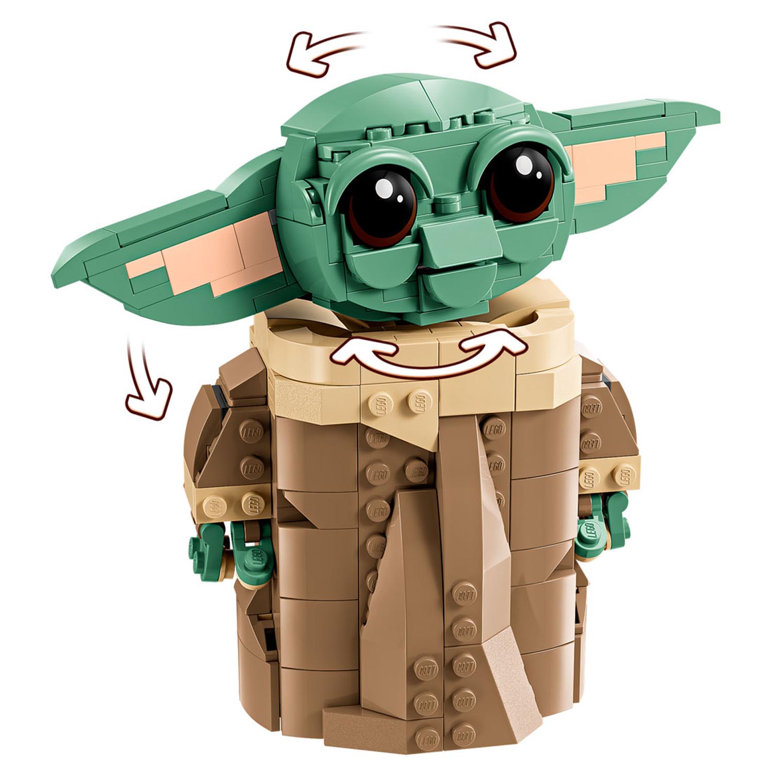 Конструктор LEGO Star Wars Грогу и его летающая коляска 1048 дет. - фото 9