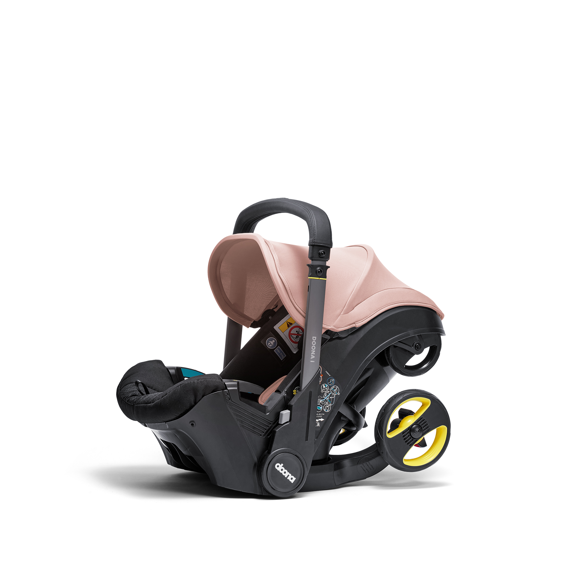 Автокресло Doona i, цвет: Blush Pink Isofix 0 (0 -13 кг) - фото 19
