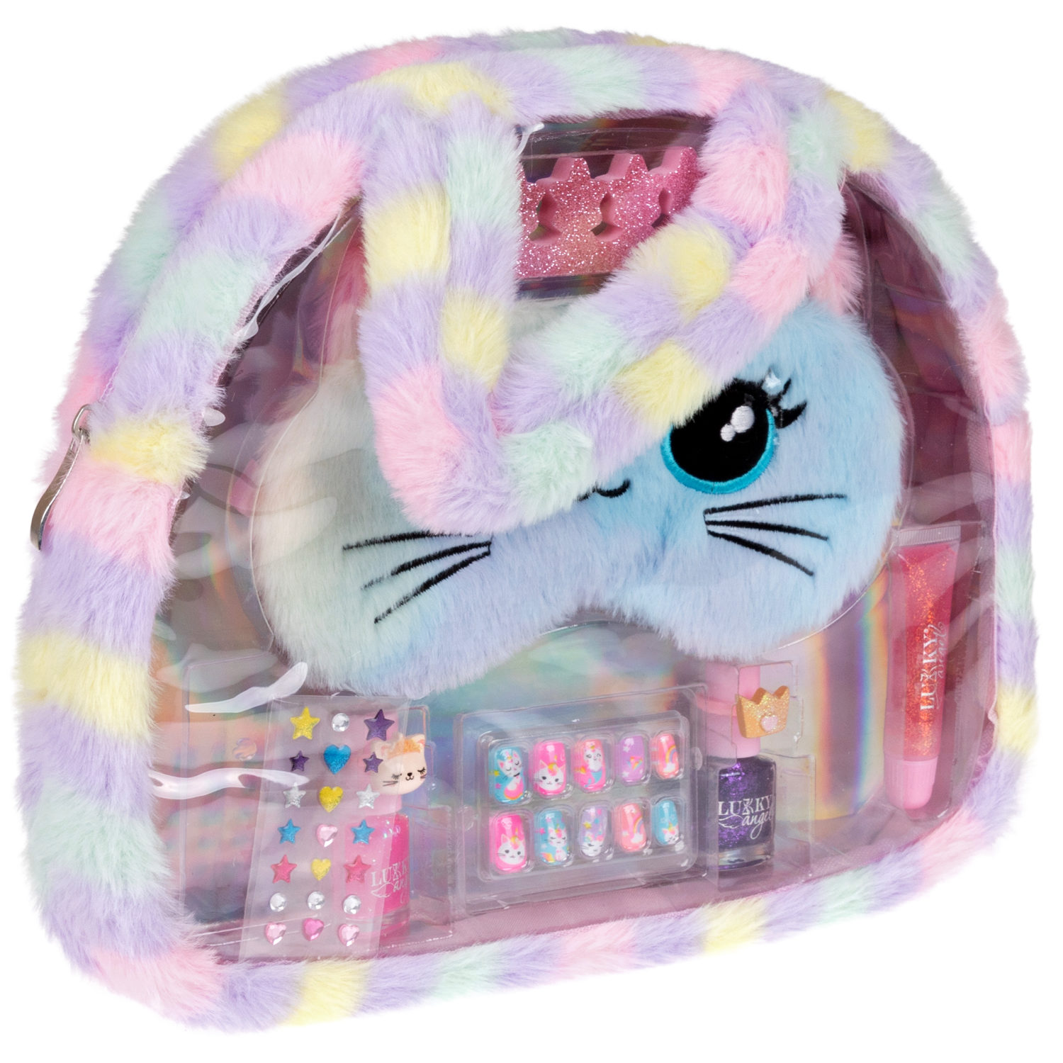 Набор детской декоративной косметики LUKKY Angel Sweety Kitty для макияжа губ, лица, маникюра и педикюра - фото 19
