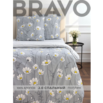 Комплект постельного белья BRAVO Шамони двуспальный 4 предм.
