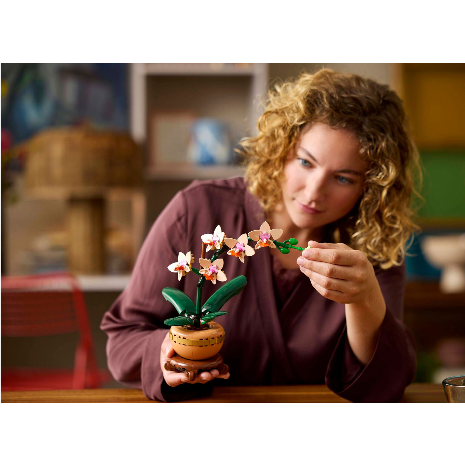Конструктор LEGO Botanicals Орхидея Мини 274 дет. - фото 8