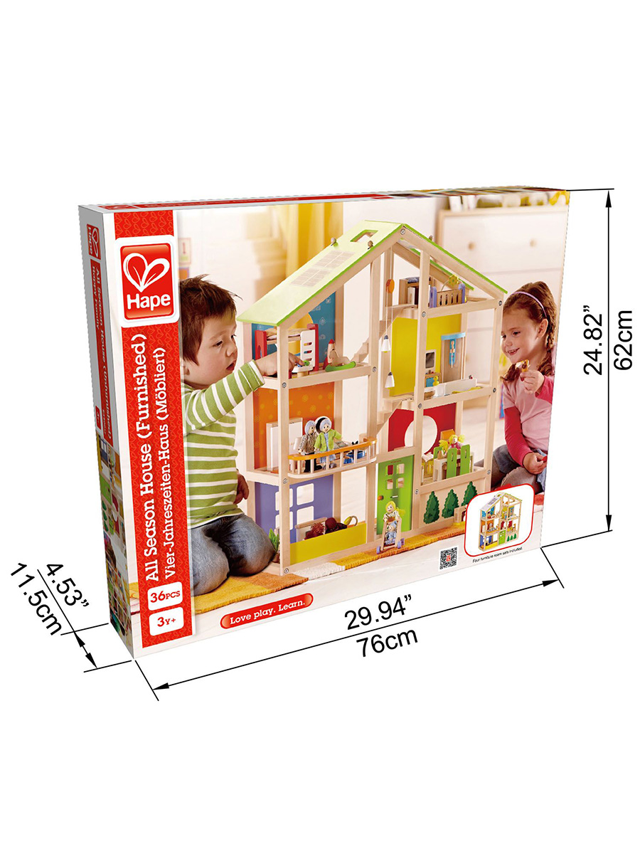 Домик для кукол Hape с мебелью E3401_HP - фото 7