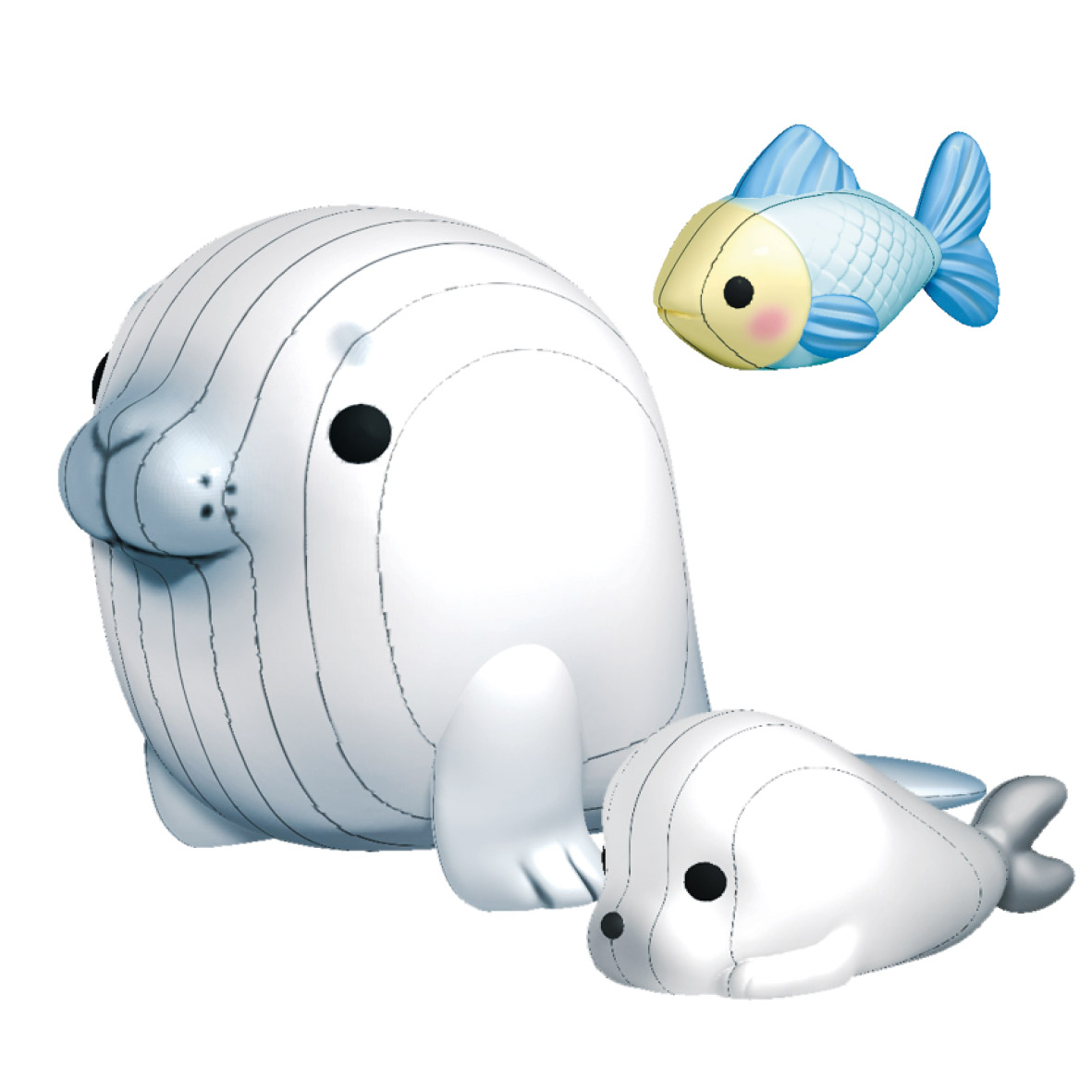 Конструктор СЛИПАРИКИ Тюлень 24 дет. - фото 3