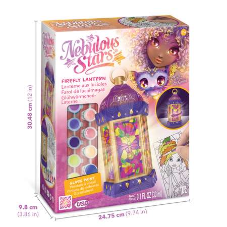 Витраж Nebulous Stars Фонарь светлячок