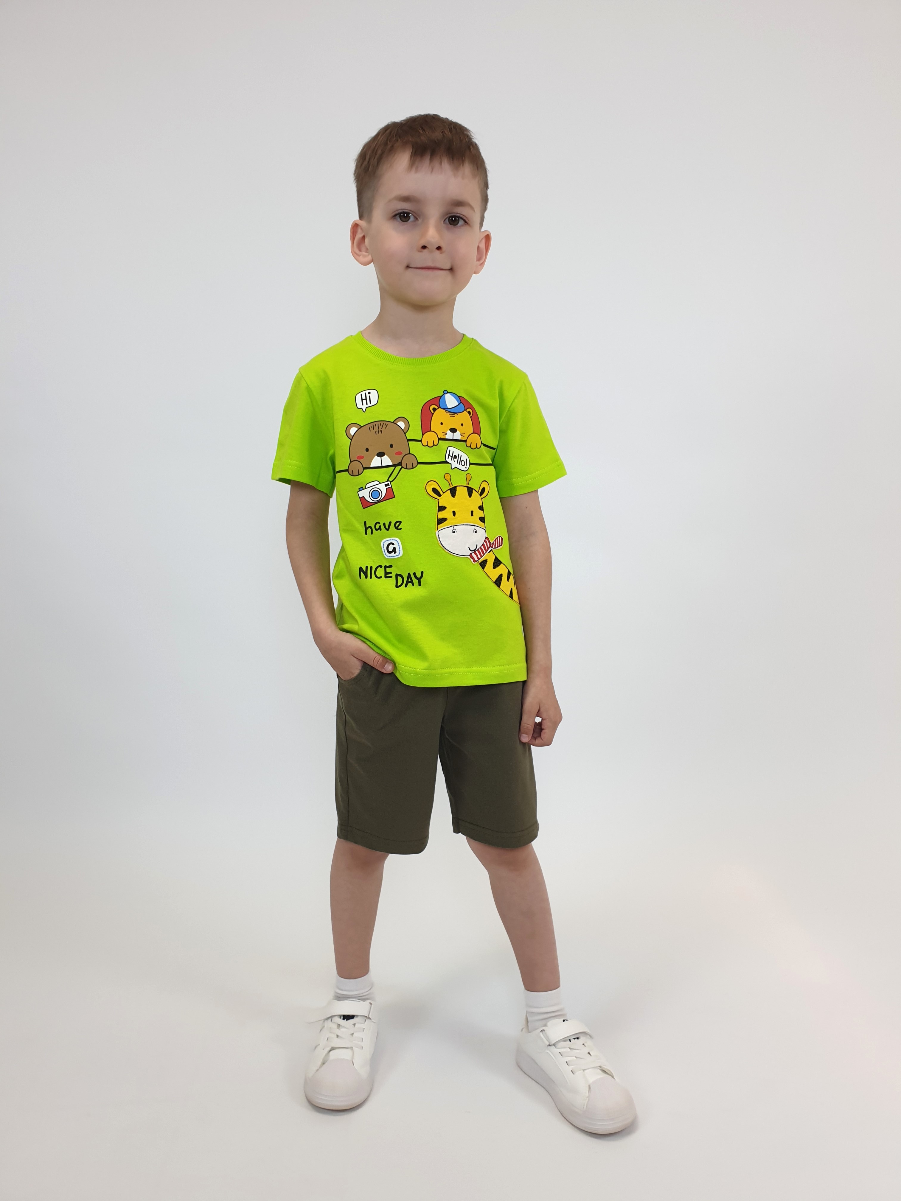 Футболка и шорты Luneva 01-138-3. - фото 1