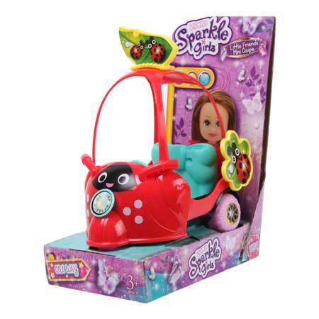 Автомобиль Zuru Sparkle Girlz для мини-куклы красный