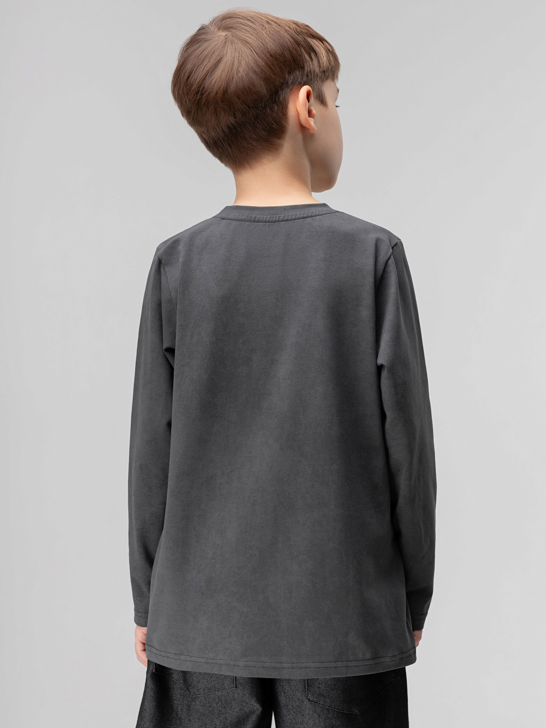 Лонгслив Bodo 7-307MU_серый - фото 4
