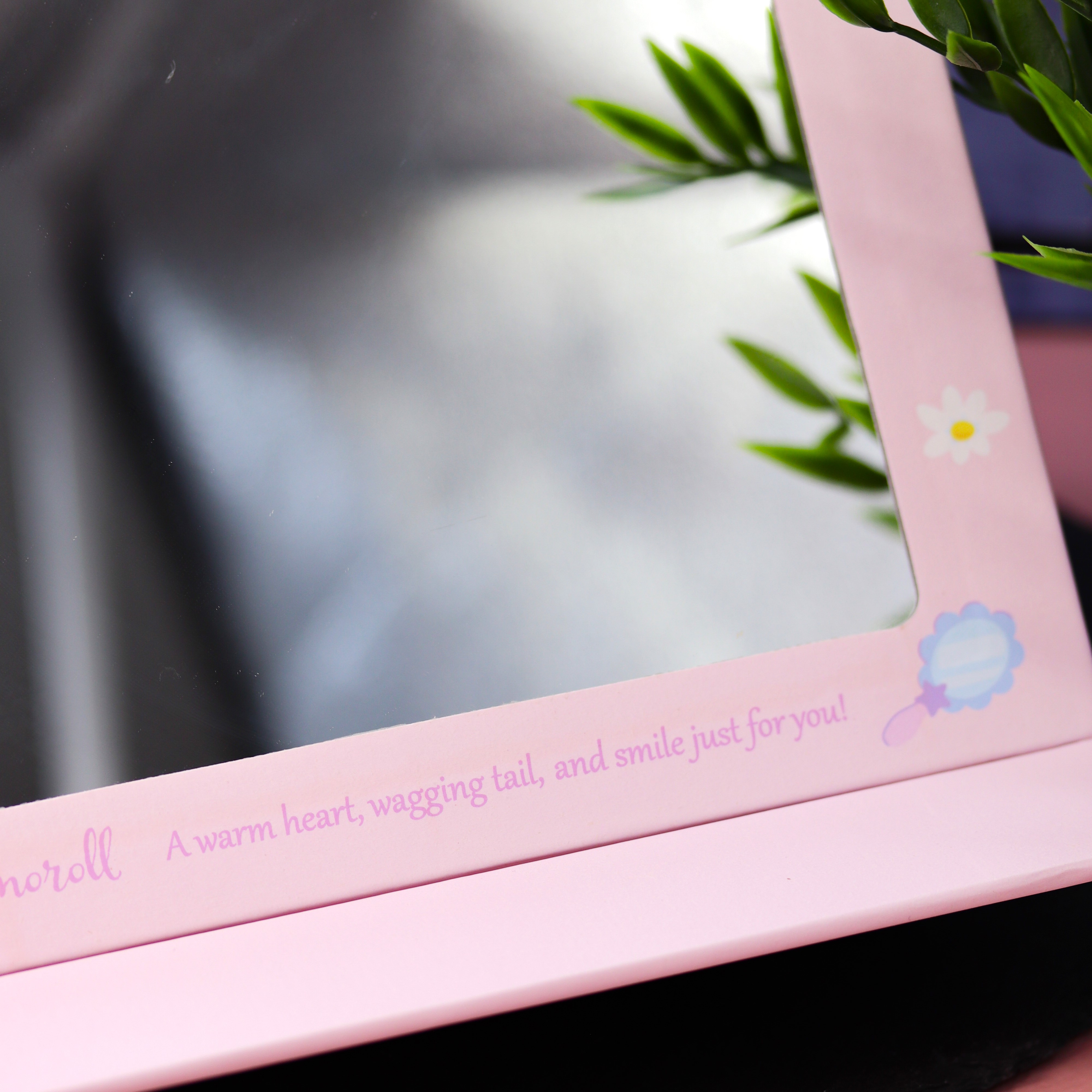 Зеркало настольное для макияжа iLikeGift Cinnamoroll pink - фото 5