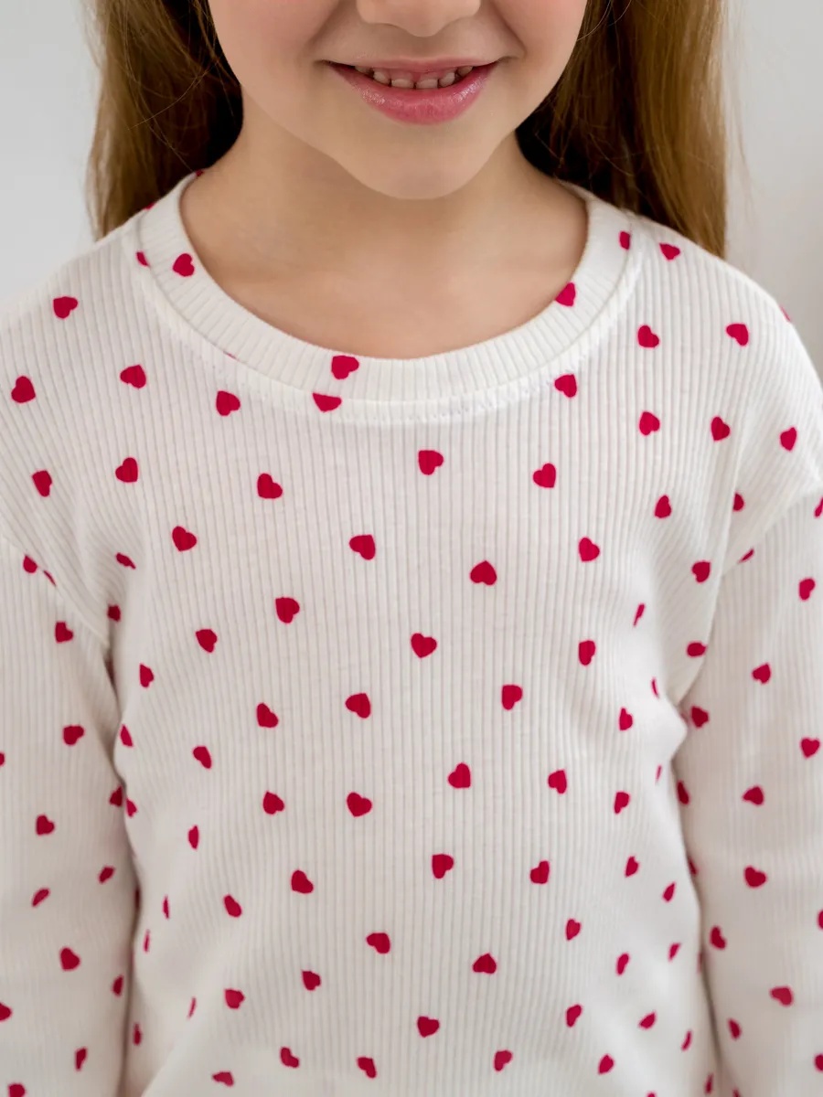 Пижама NATIVIA ПДКБ/красныесердечки - фото 7