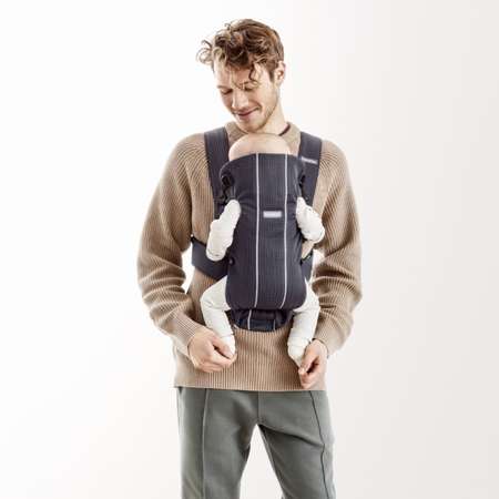 Рюкзак для переноски ребенка BabyBjorn Mini Mesh Антрацит