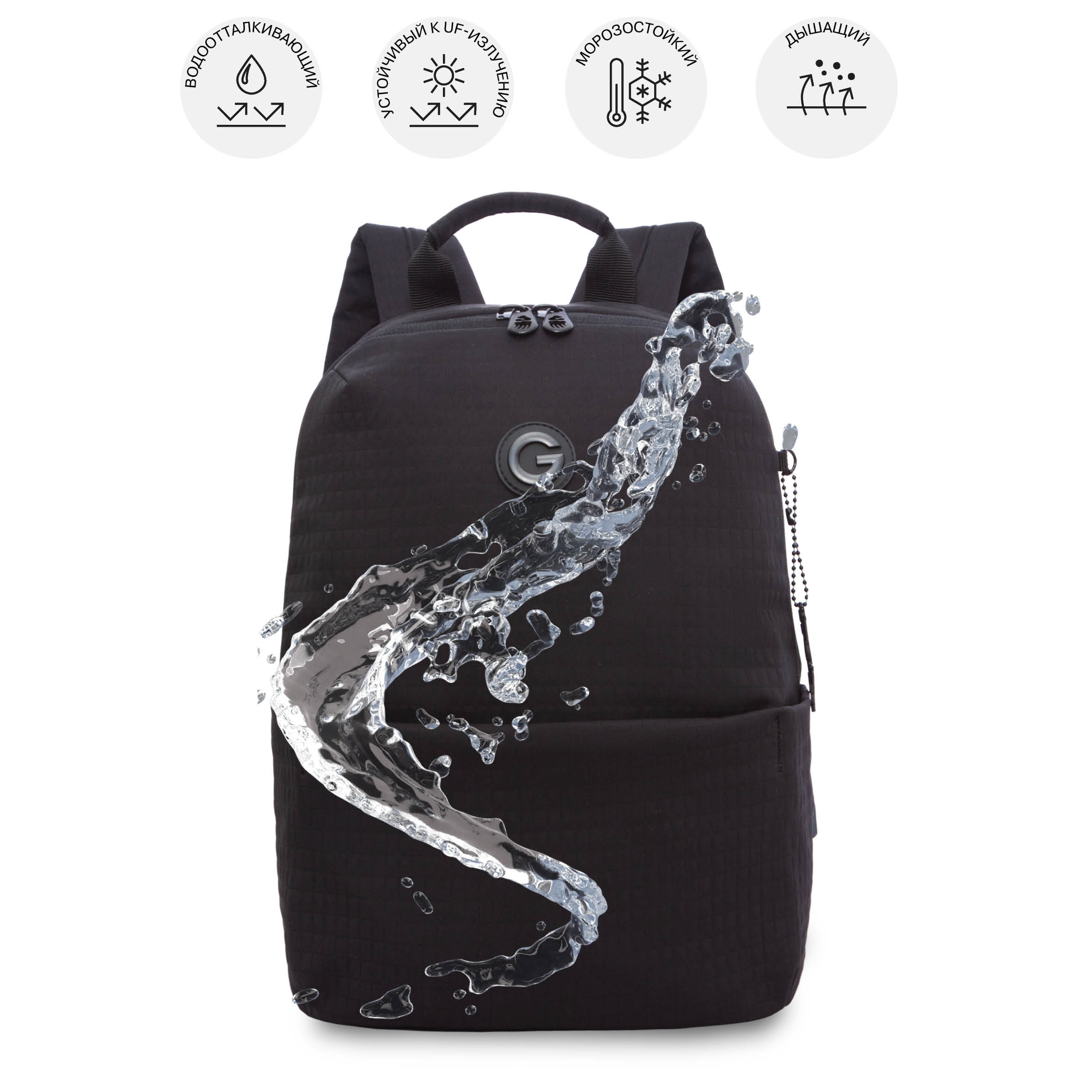 Рюкзак Grizzly Нашивка - фото 10