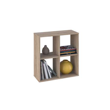 Стеллаж для игрушек и книг Polini Home Smart 4 секции дуб