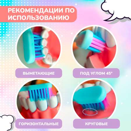 Зубная щетка классическая Fazzet ORGANIC от 10 лет