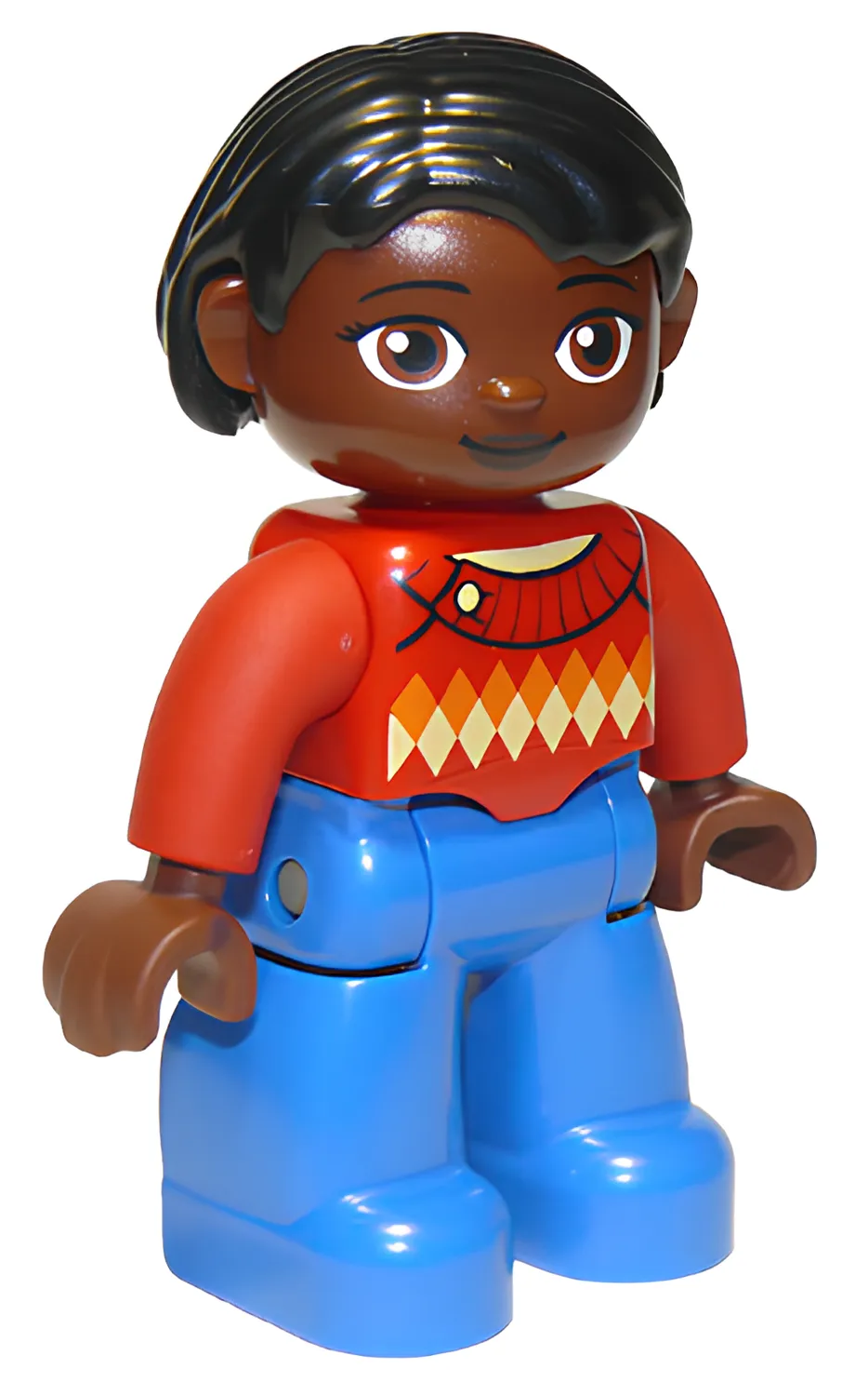Фигурка LEGO Duplo 47394pb207a Афро-девушка - фото 1