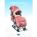 Санки-коляска NiKA kids Красный
