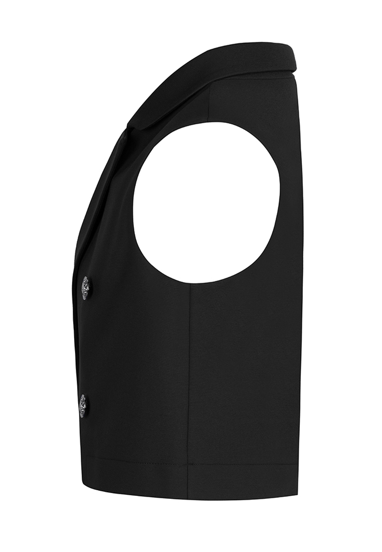 Жилет Stylish AMADEO AV-1086-черный - фото 3