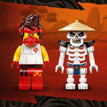 Конструктор LEGO NINJAGO Кай против Армии скелетов блочный