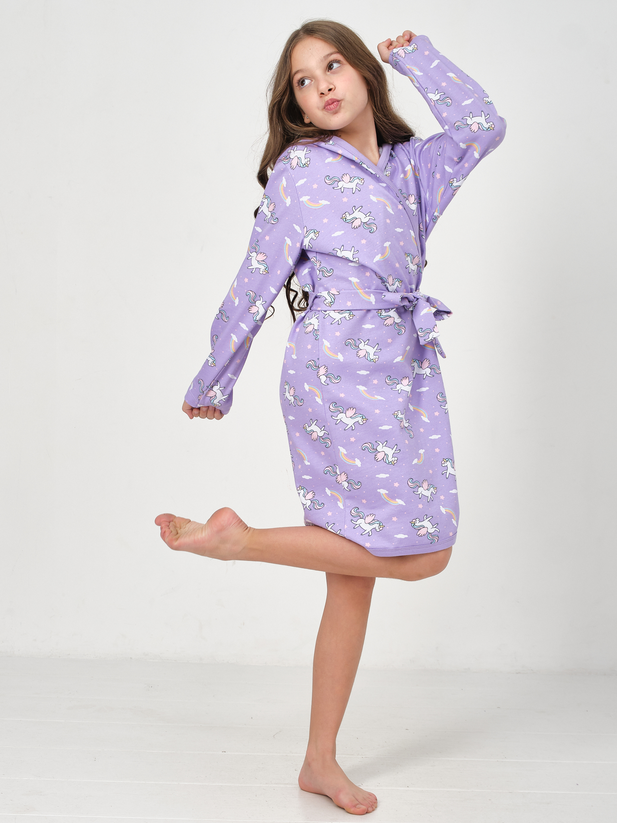 Халат Winkiki WH15160/Сиреневый - фото 7