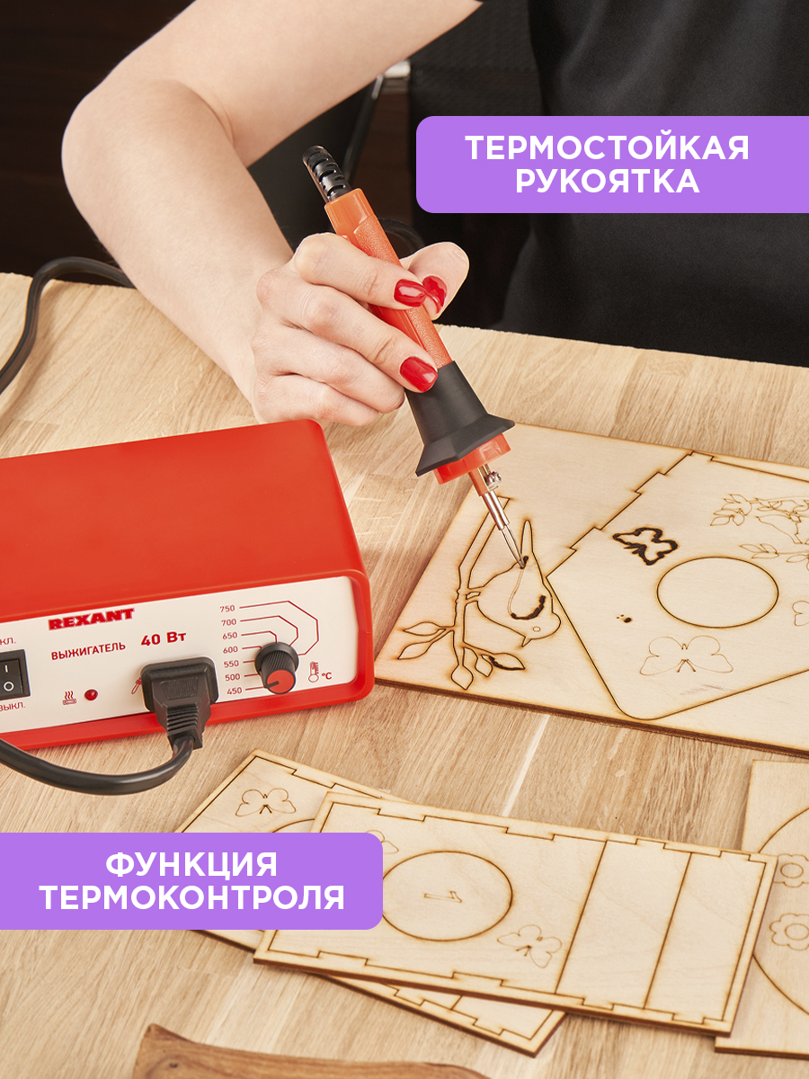 Набор для выжигания «Кормушка для птиц», выжигатель + 3D модель, 150х150мм, пакет - фото 3