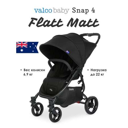 Коляска прогулочная Valco baby Snap 4 Flatt Matt / Pitch