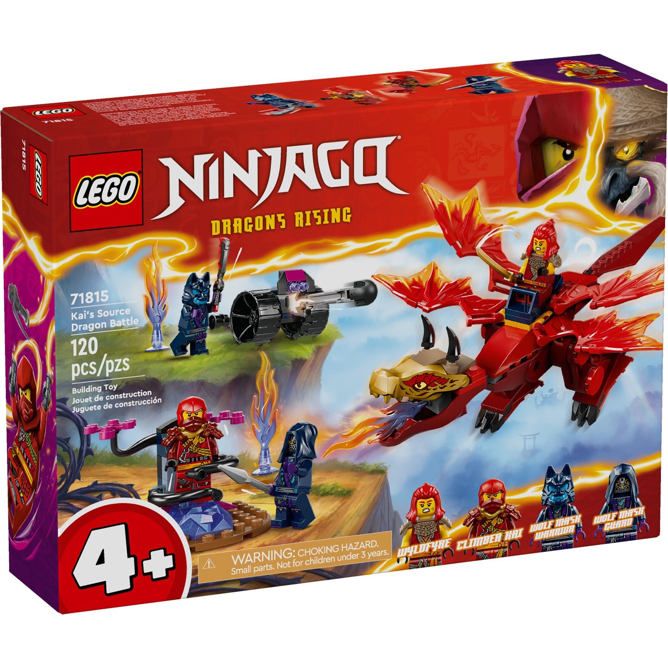 Конструктор LEGO NINJAGO 120 дет. - фото 1