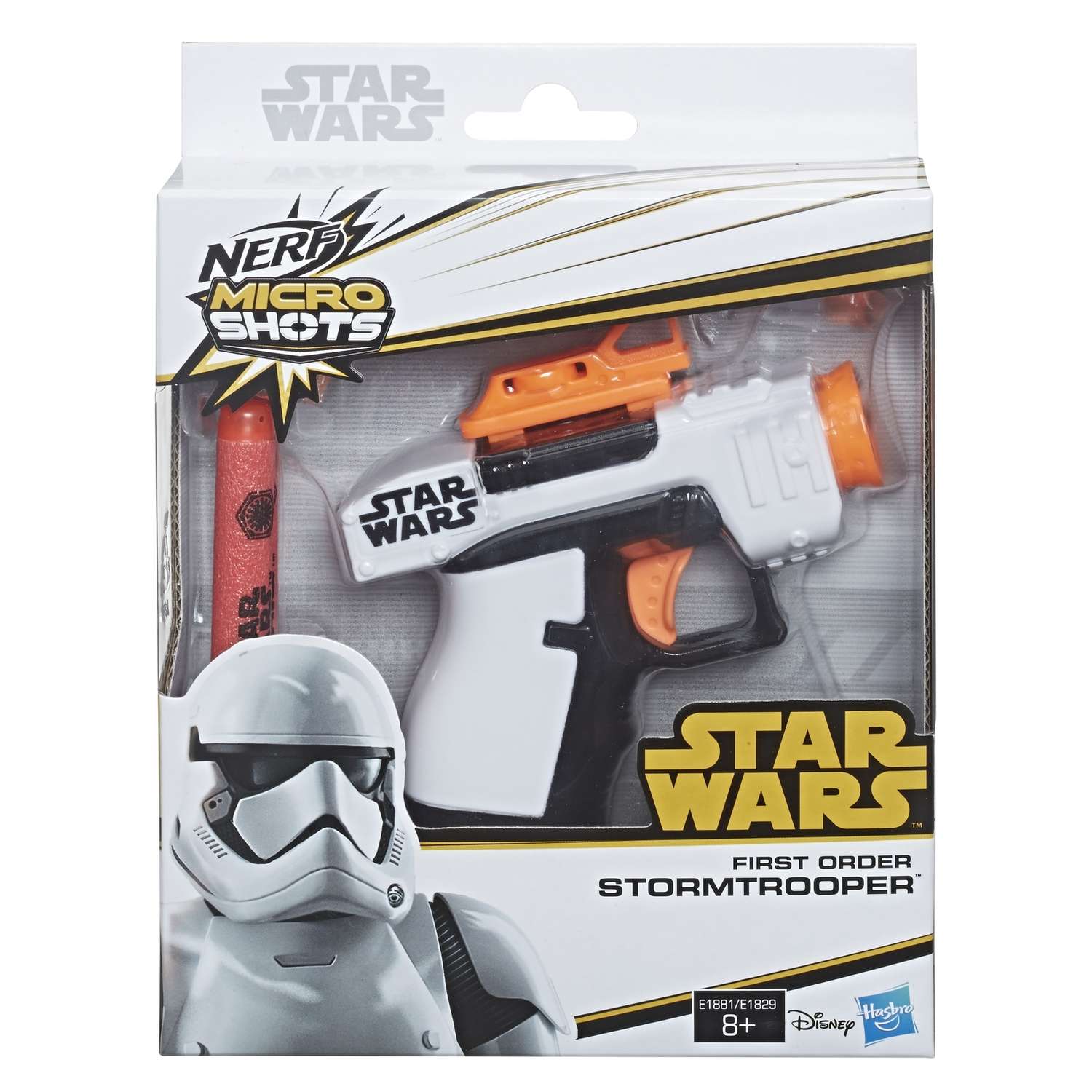 Бластер Nerf Star Wars Микрошот Стормтрупер - фото 2