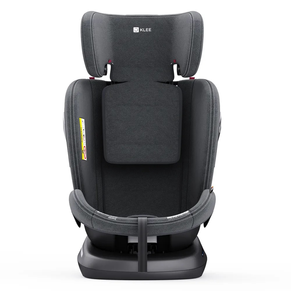 Автокресло KLEE Rapid 360 Fix Isofix 0+/1/2/3 (0-36 кг) серый - фото 7
