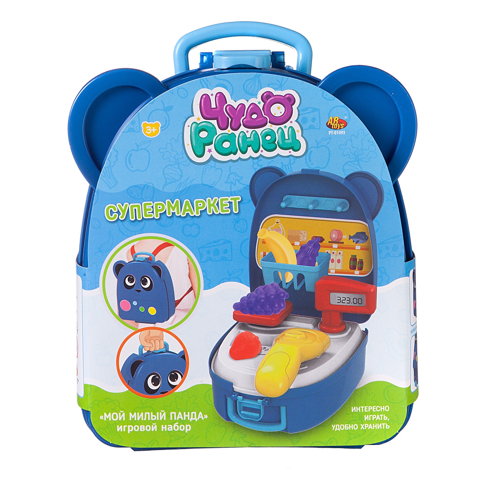 Игровой набор Abtoys касса, продукты - фото 1