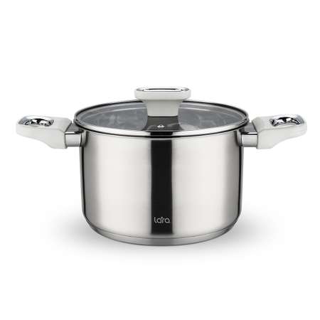 Кастрюля LARA LR02-257 серия Флора 2,9л.