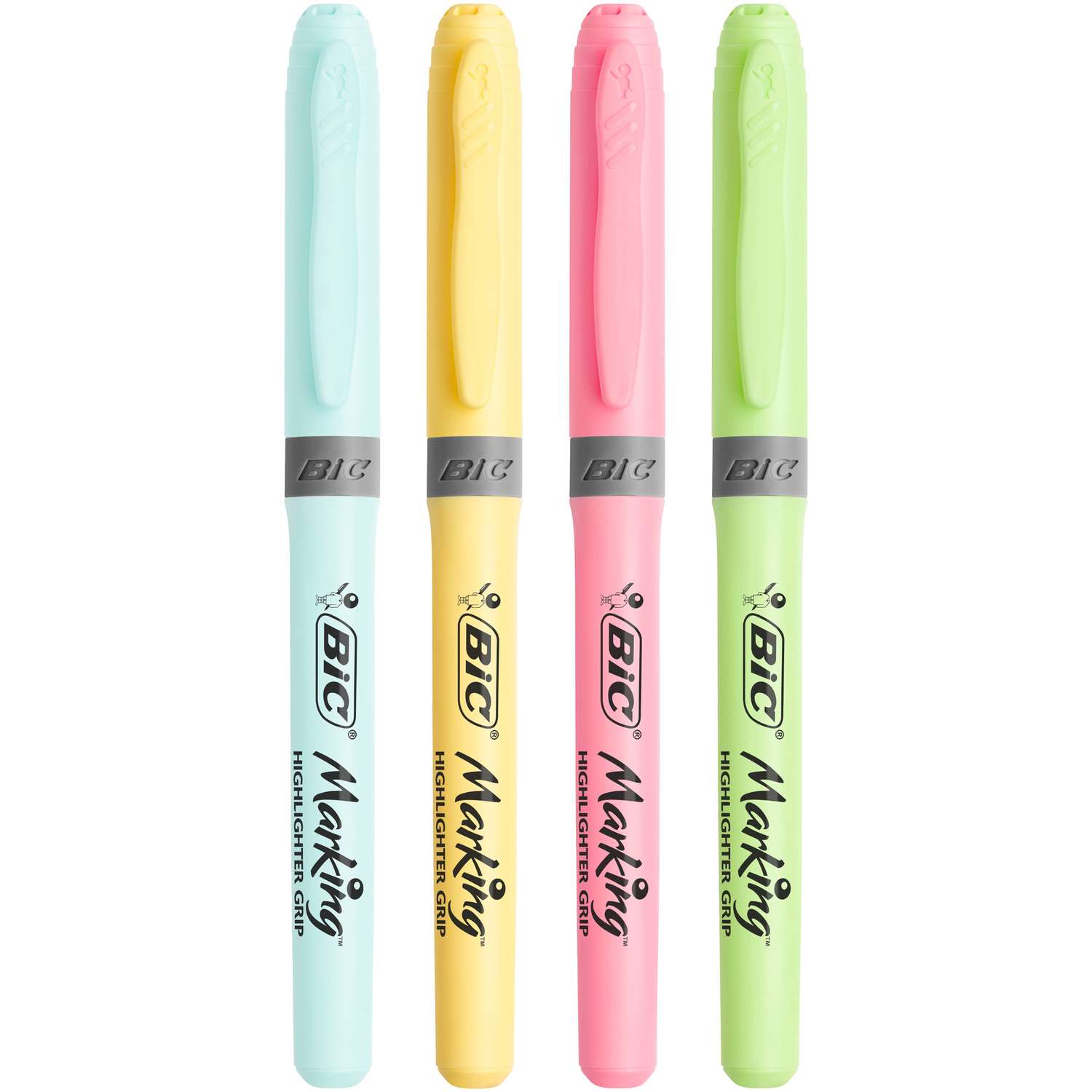 Текстовыделители BIC 4 цв. - фото 3