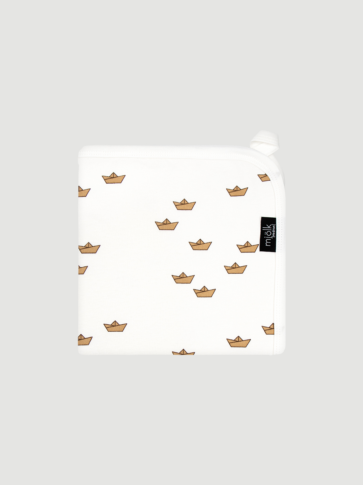 Плед Mjolk Бумажные кораблики 80 x 80 см хлопок - фото 1